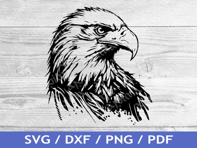 Bald Eagle SVG Cut Out / Eagle Cricut Design / Eagle Vector / Bird ...