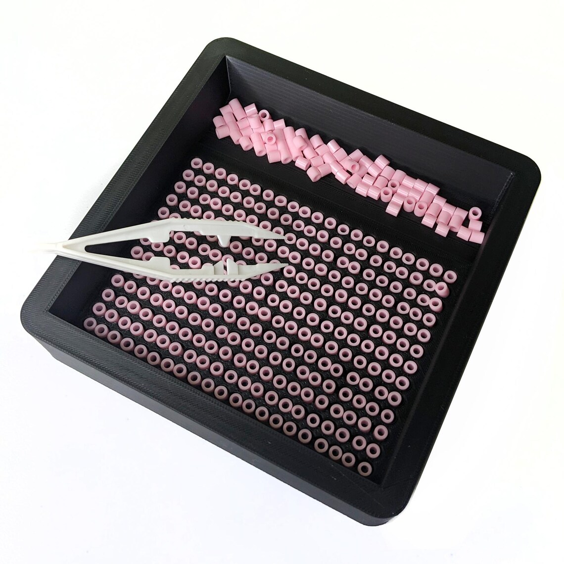 Perler Bead Organizer | 3D Printed Fuse Bead Sorting Tray | Pixel Art ...