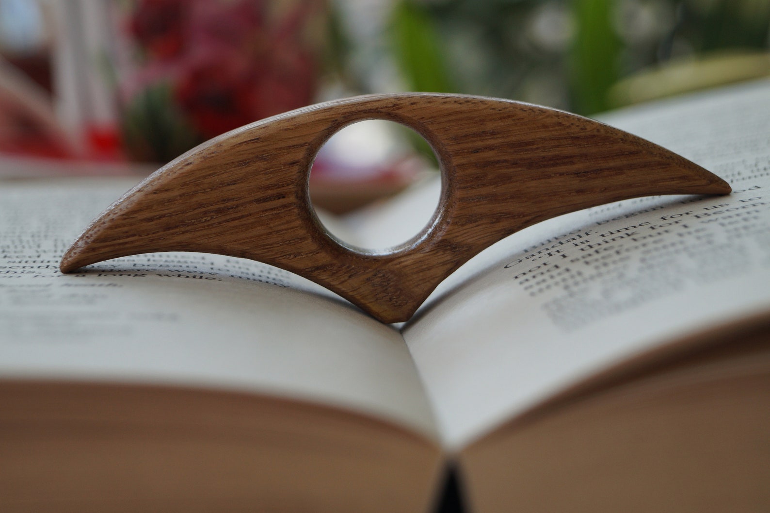 Wooden Book Holder Book Page Holder Reading Aid Etsy