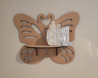 Butterfly Mini Shelf for Nursery Decoration