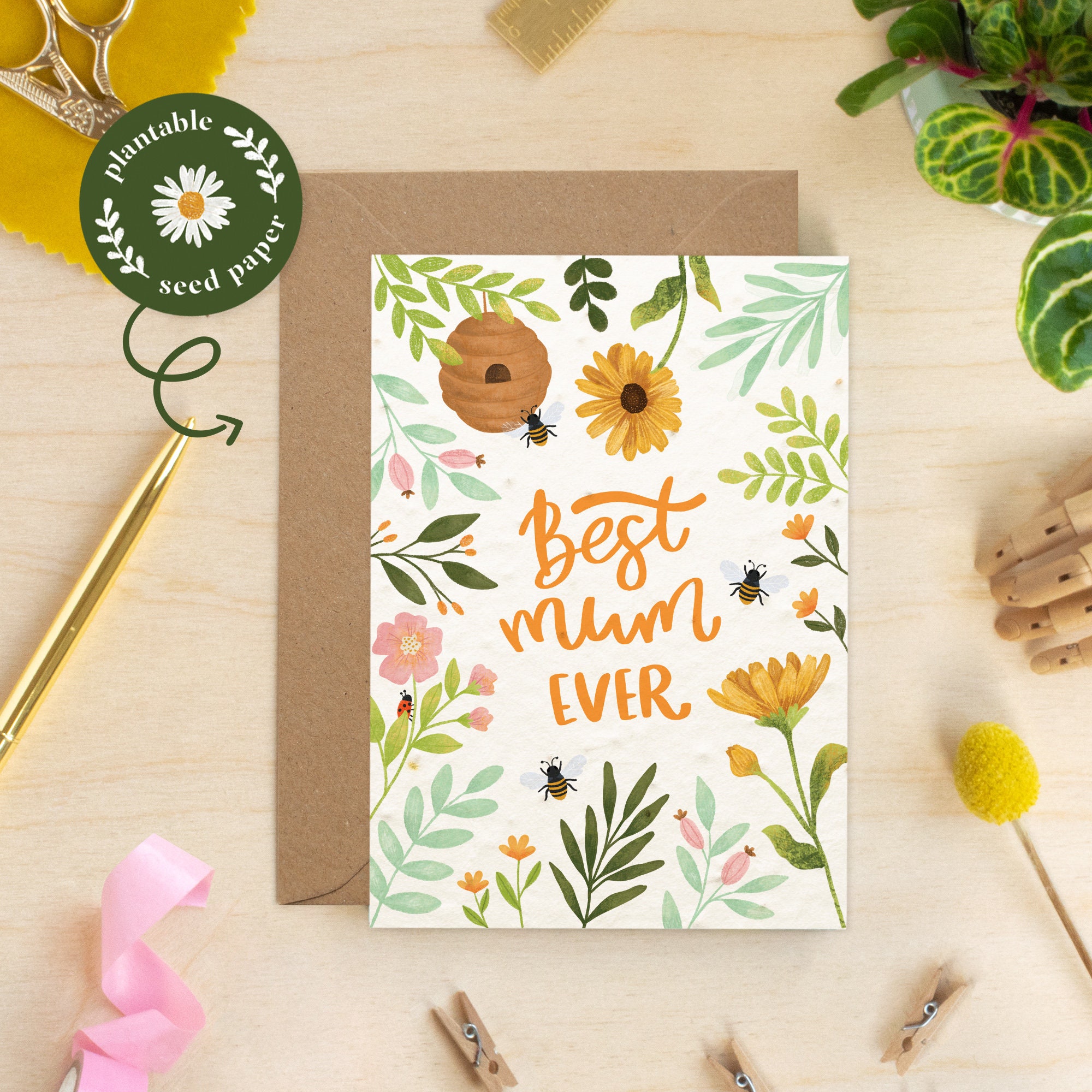 You're Going to Be the Best Mama - Plantable Card