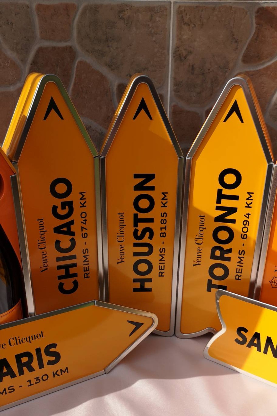 Veuve Clicquot Arrow Boxnewyorklos Angeleslas Etsy