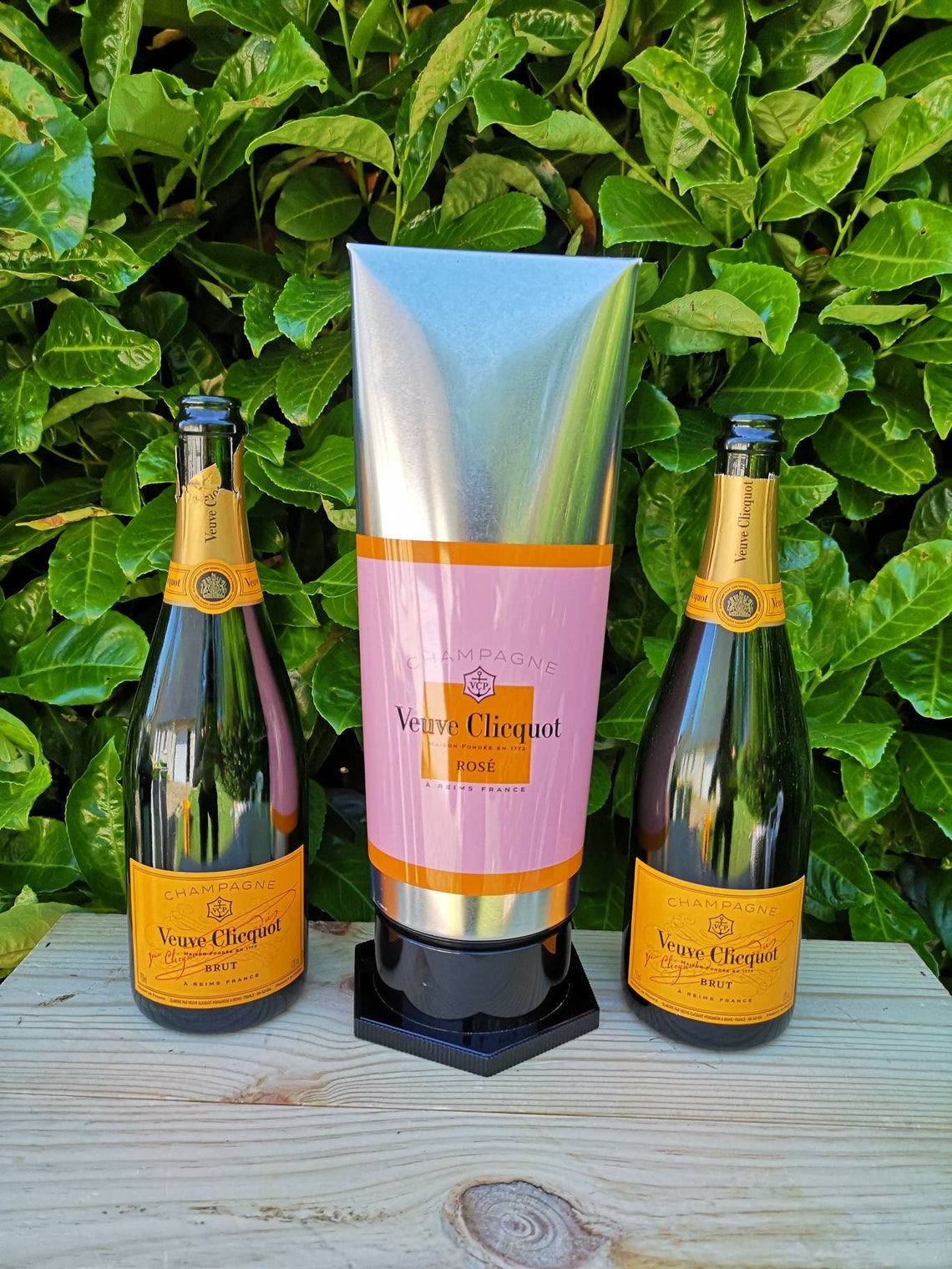 French Veuve Clicquot pink paint tube Champagne gift Veuve Etsy