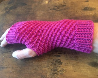 Armstulpen Pulswärmer Spirelli pink