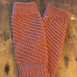 Arm warmers Pulse warmer Spirelli rust