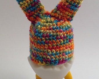 Egg warmer bunny Roger Easter Kunterbunt Amigurumi