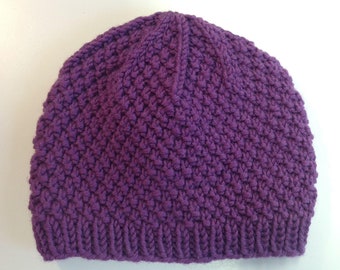 Baby Beanie Merino NewBorn Monde Saluter mûres