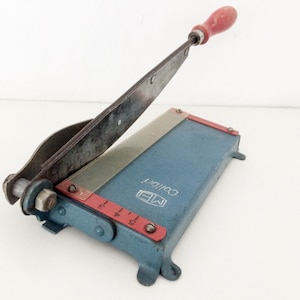 Vintage! Colibri Papierschneidegerät Fotoschneidegerät DIY Schere Karten Geburtstagskarten 60erJahre Fotografie Bilder,