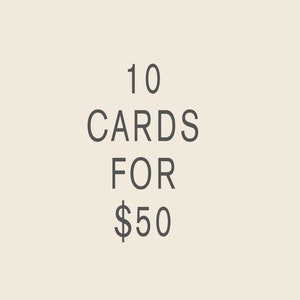 Greeting Cards Pack of 10