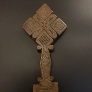 Great Ancient Wooden Cross – Ethiopia