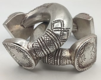 Silver anklets