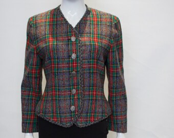A Vintage 1980s wool Ungaro Jacket