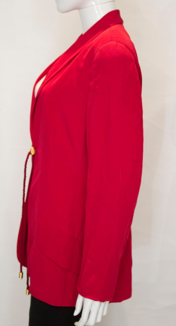 A Vintage 1970s Mimmina Red Jacket - image 5