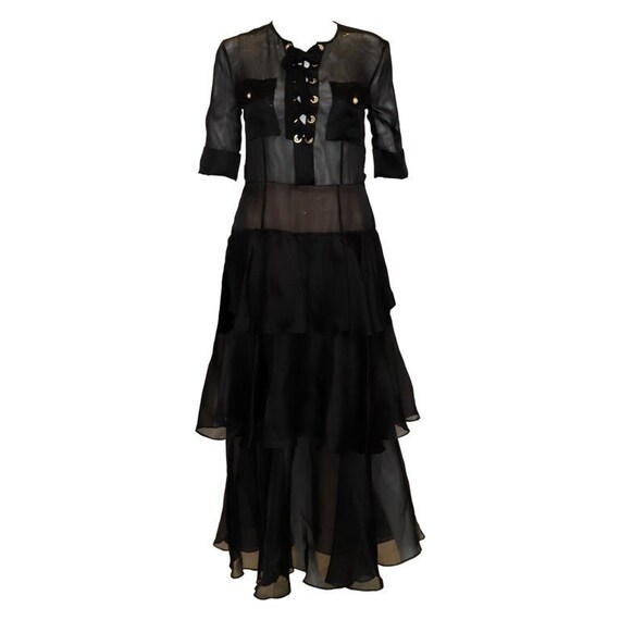 black disc dress Deanah Black Disc Sequin Mini Dress