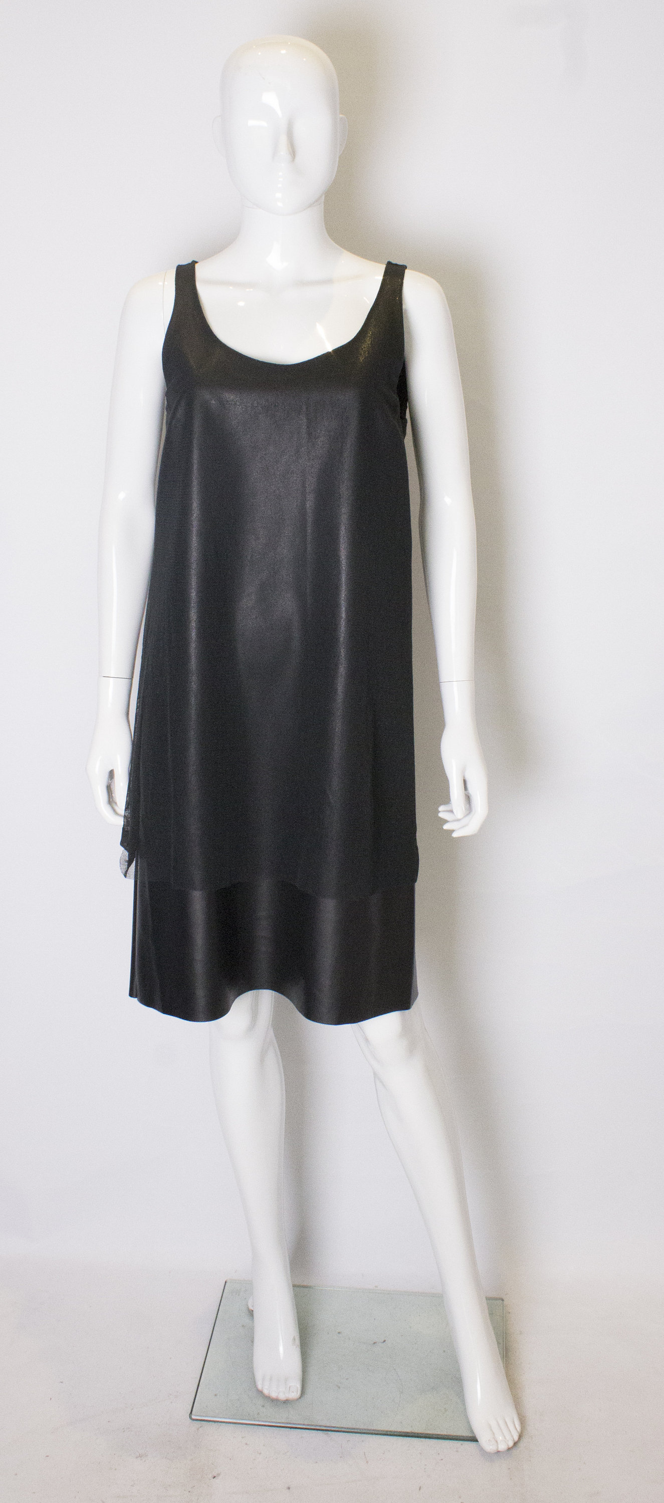 Image of A Livian Conti S Black Shift Dress