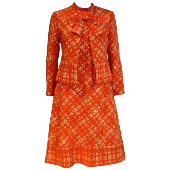 orange dress jacket
