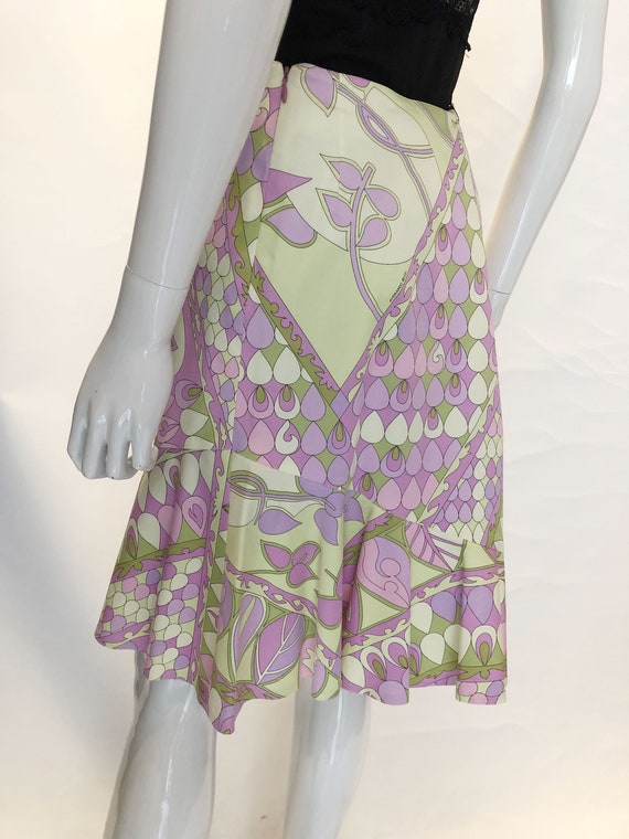 A Vintage 1980s Averardo Bessi Cotton Summer Skirt - image 5