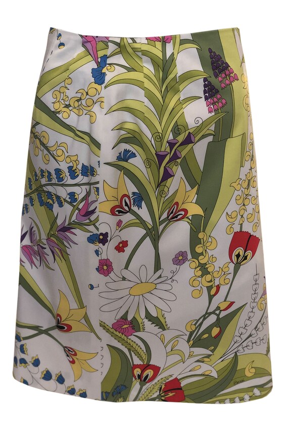 A Vintage 1990s Averardo Bessi Cotton Summer Skirt