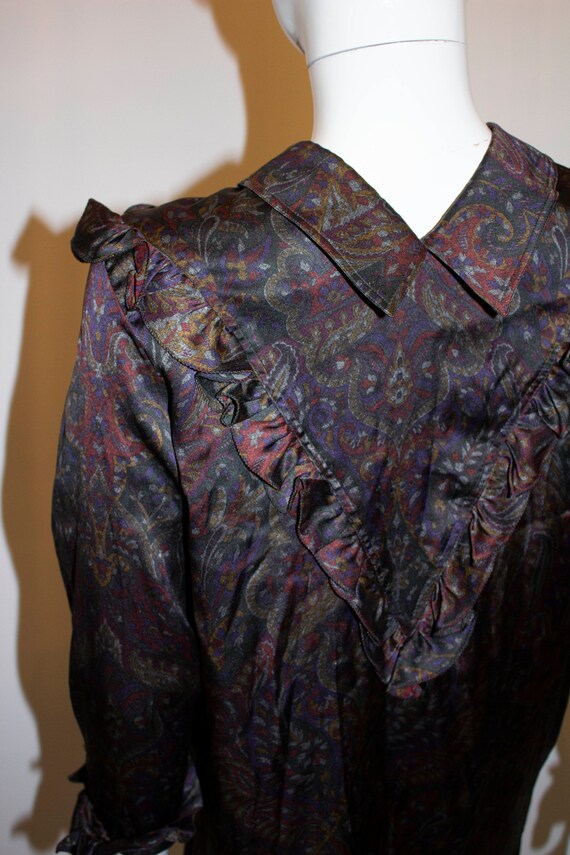 Sylvia Shirt - Paisley Tile