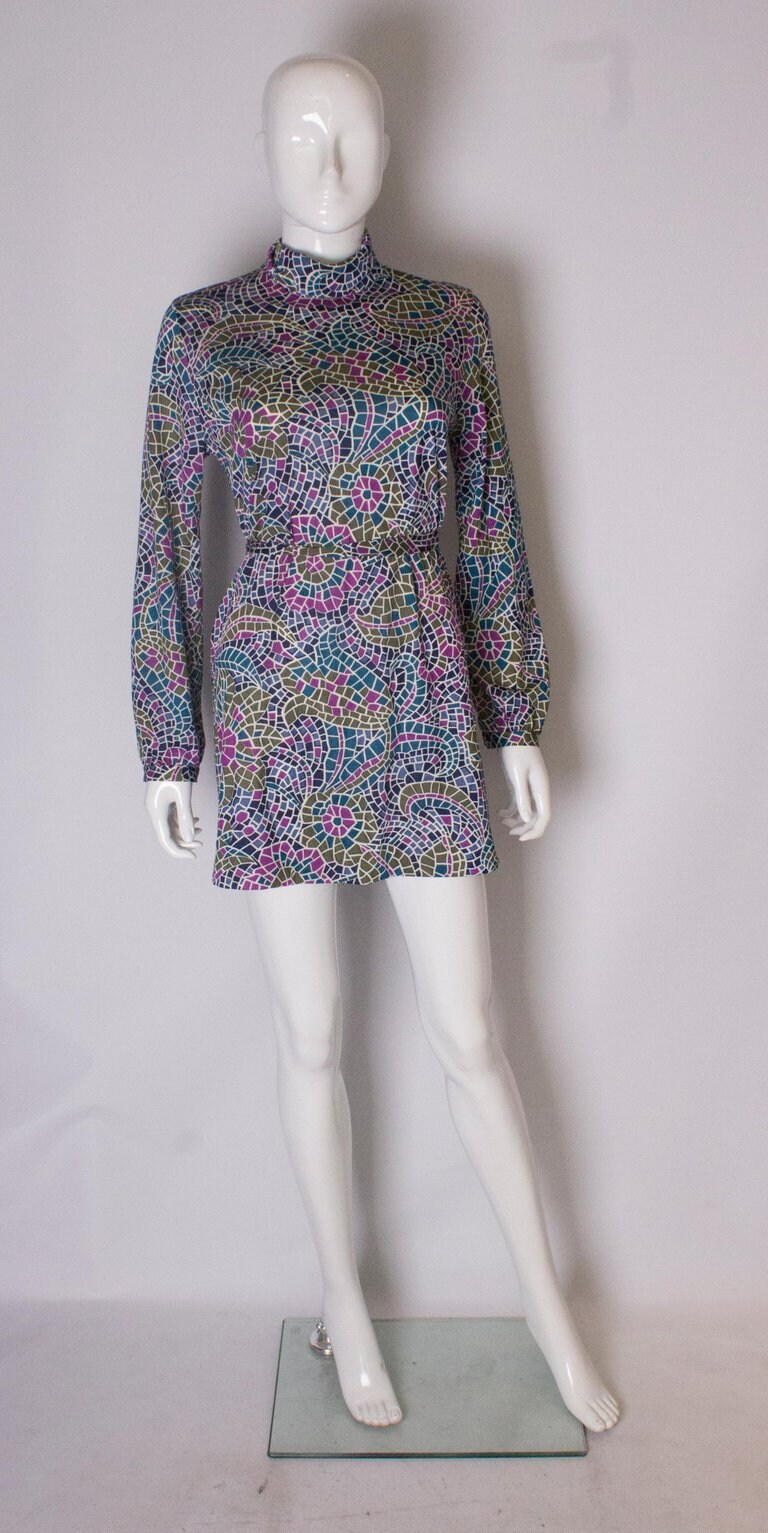 Image of A Vintage S - S Tunic/Mini Dress By Miss Ladybird