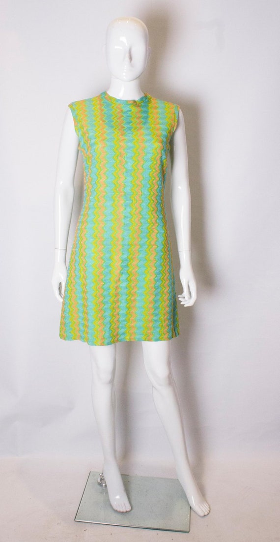 colourful shift dress