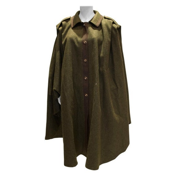 Austrian Loden Cape made by Salzburger Trachten