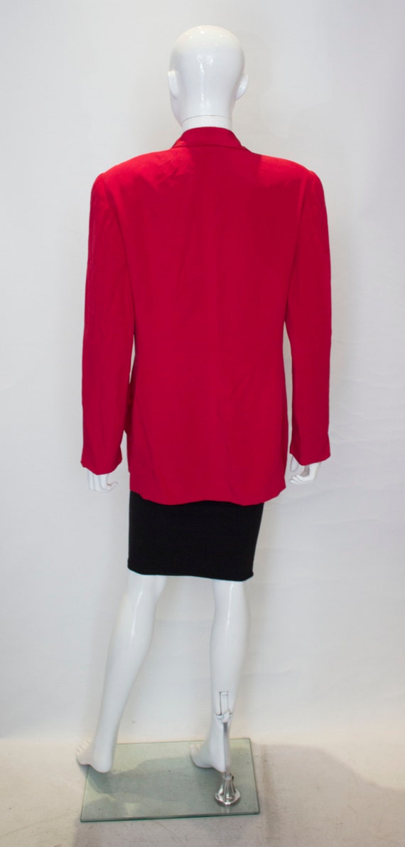 A Vintage 1970s Mimmina Red Jacket - image 6