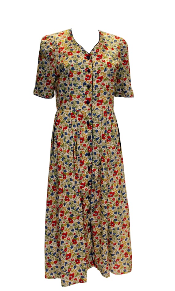 Vintage Liberty Print Cotton Dress