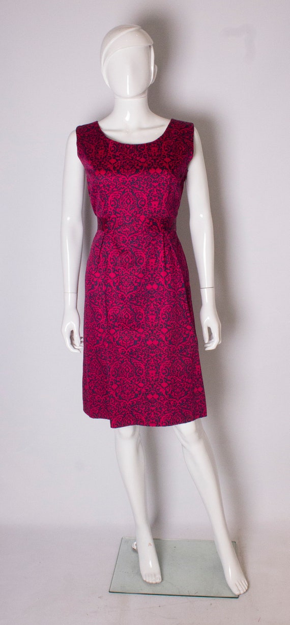 A Vintage 1960s Cresta Couture Dress