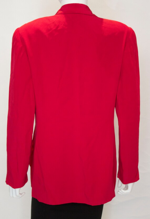 A Vintage 1970s Mimmina Red Jacket - image 7