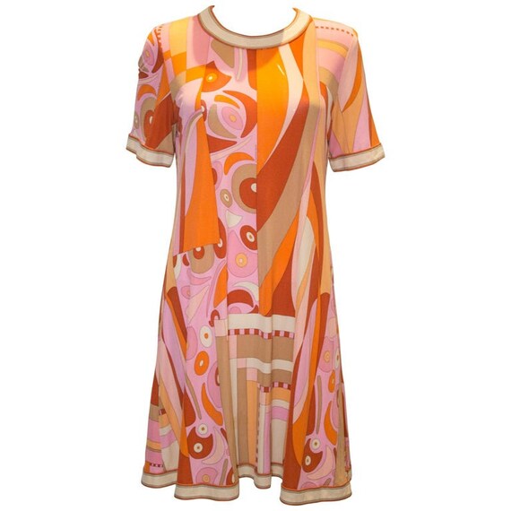 A Vintage 1960s Averardo Bessi Silk Jersey Dress