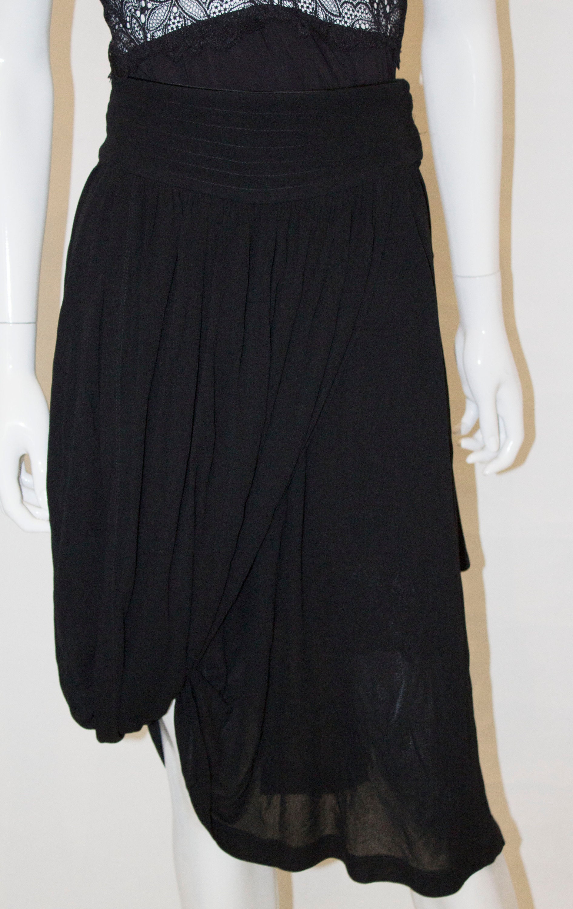 A Vintage Jean Paul Gaultier Black Femme Evening Skirt - Etsy