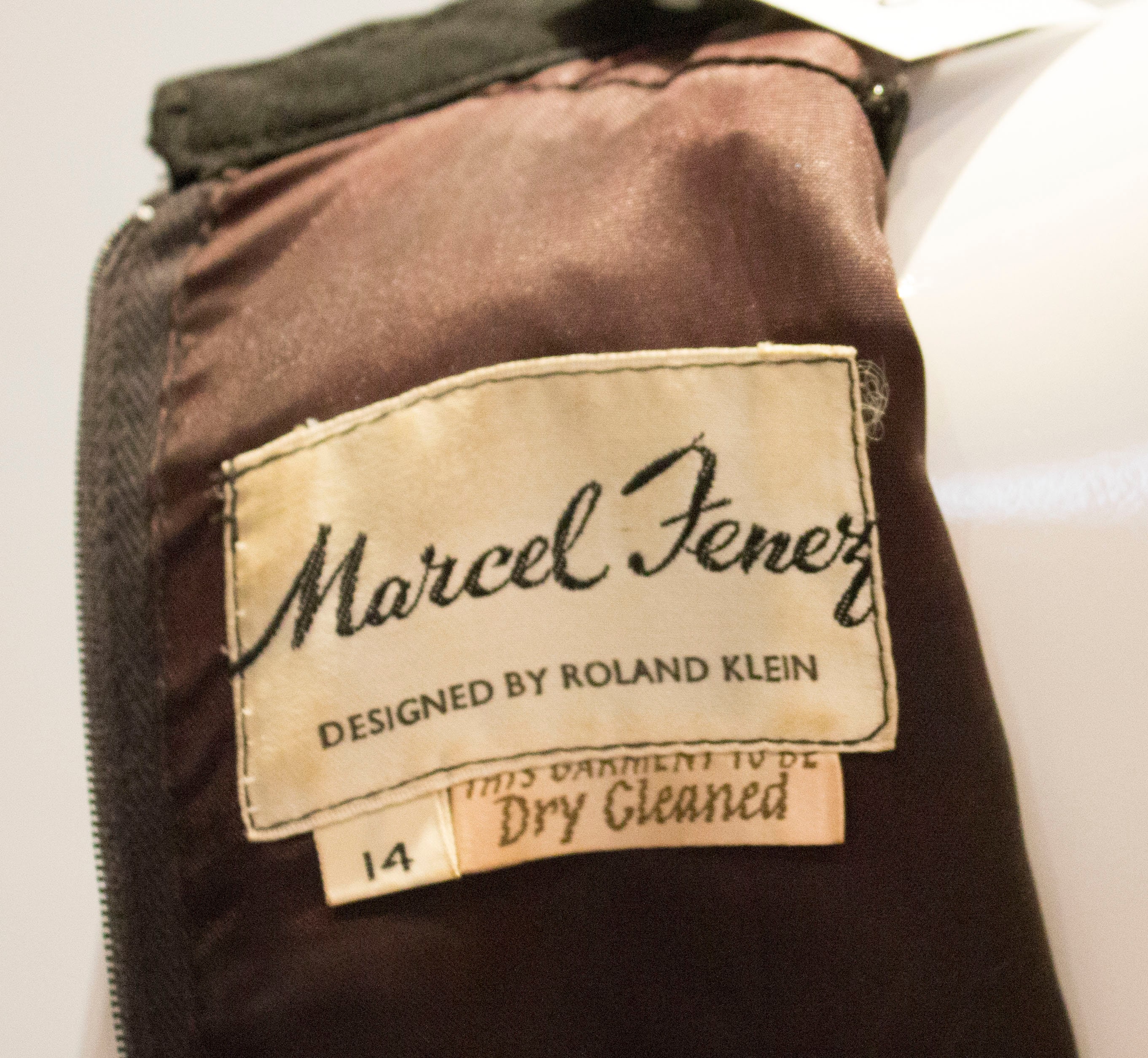 A Vintage 1960s Marcel Fenez for Roland Klein Evening Gown - Etsy