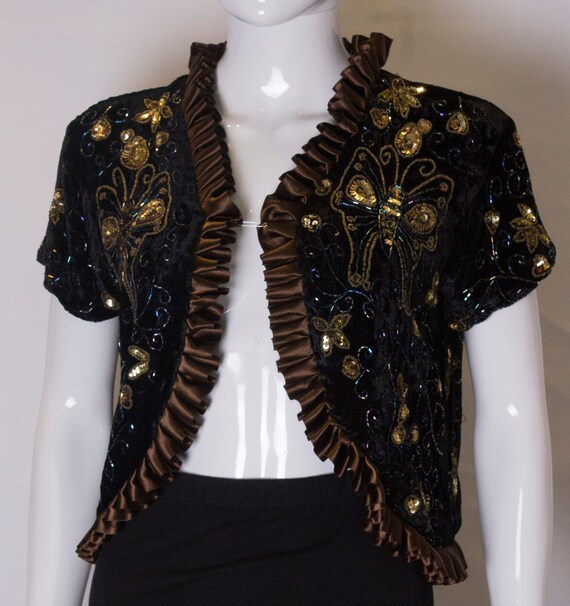 evening bolero jacket