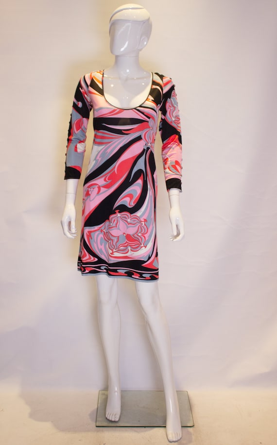 A Vintage 1990s Pucci Silk Jersey Dress
