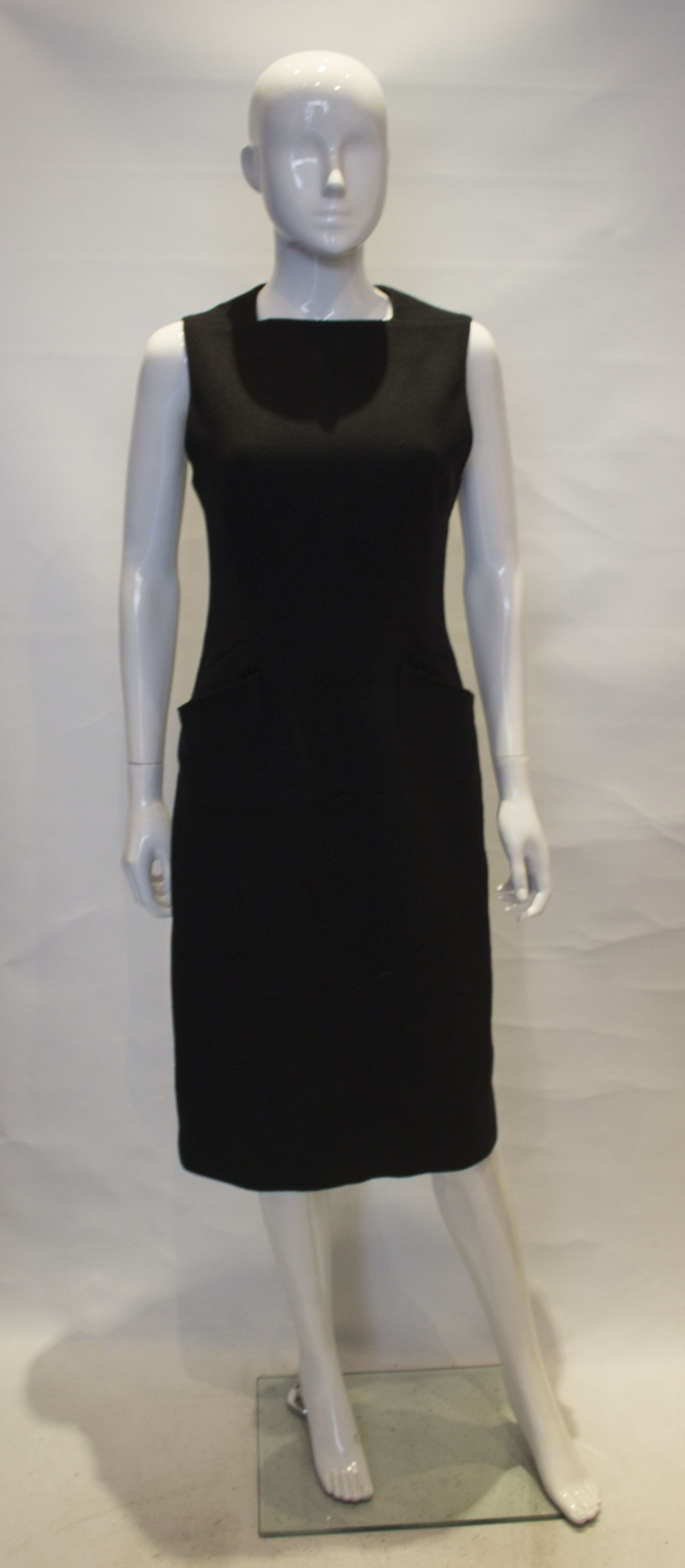 Image of A Proenza Schouler Black Shift Dress