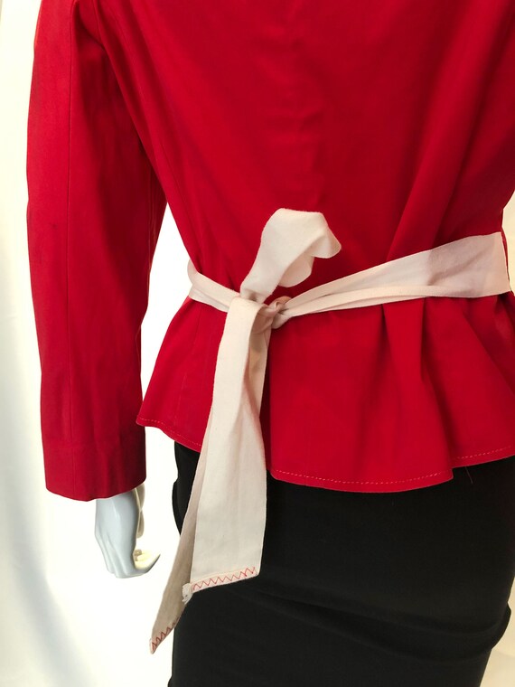 A Vintage 1990s Moschino Red Jacket - image 6