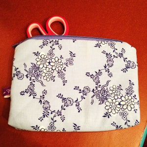 Schminktasche ’Blue Flower’