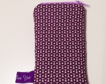 Cas de téléphone mobile 'Purple Flowers'