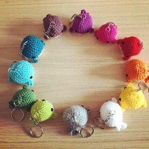 Baby Whale Keychain