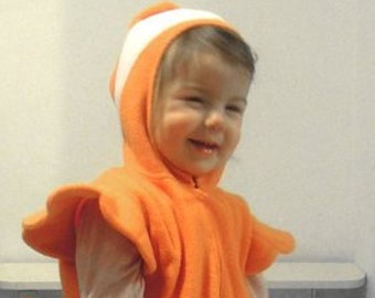 Children's costume clownfish