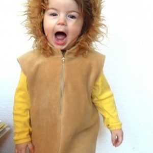 Kinderkostüm gut gebrüllt Löwe Bild 2