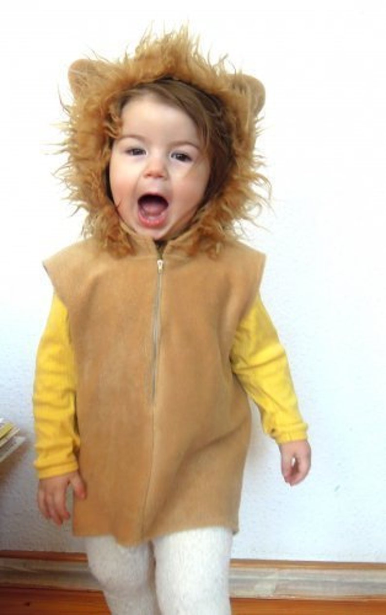 Kinderkostüm gut gebrüllt Löwe Bild 2
