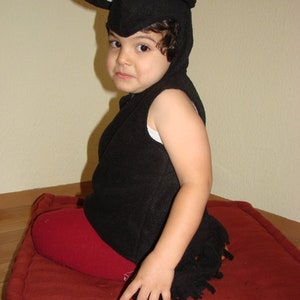 Children's costume three times black cat image 4