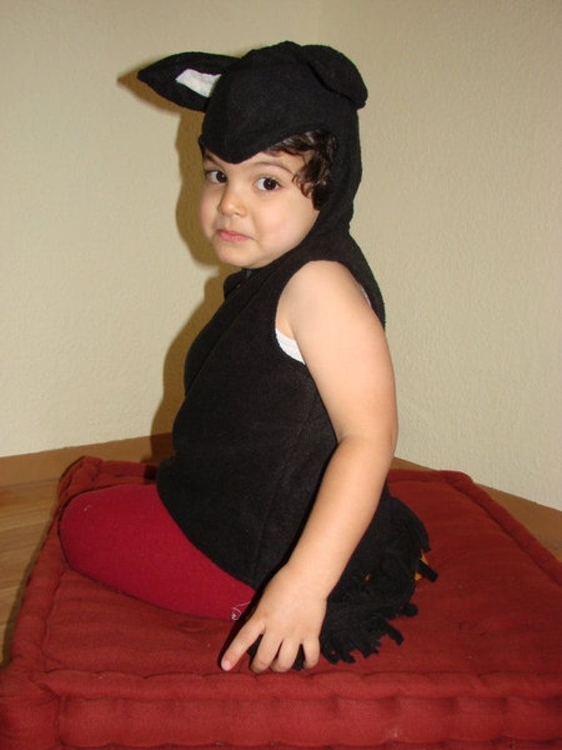 Children's costume three times black cat image 4