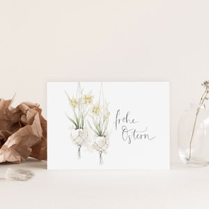 Postkarte "Frohe Ostern", A6, Ostern, Grußkarte