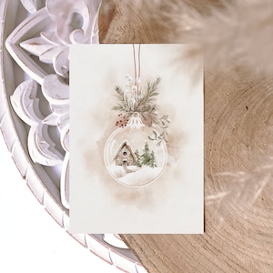Weihnachtskarte "magical winter"