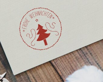 Stemplino L Stempel - Baum Weihnachtsbaum Tannenbaum Frohe Weihnachten