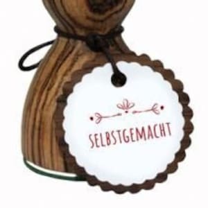 Stemplino L Stempel - Selbstgemacht - Holzstempel zum Basteln Weihnachten Geschenke selber machen kleines Dankeschön DIY Weihnachtskarten