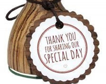 Maxi Stempel L - Thank you for sharing our ... - Holzstempel zum Basteln Scrapbooking Bullet Journal Alben Geschenke Karten selbstmachen